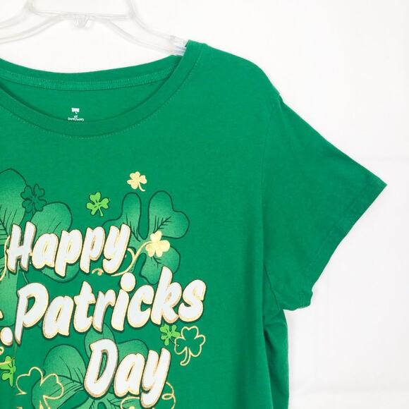 St. Patrick's Day 100% Cotton Short Sleeve Tee Size XL - Picture 4 of 13